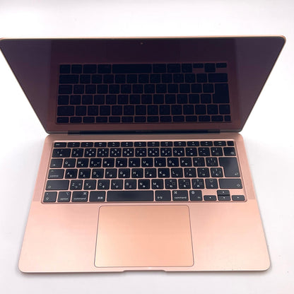 【全額返金保証】【最速発送】Apple MacBook Air 13.3インチ 2020 Apple M1 8GB SSD 256GB ゴールド 87% 動作確認済