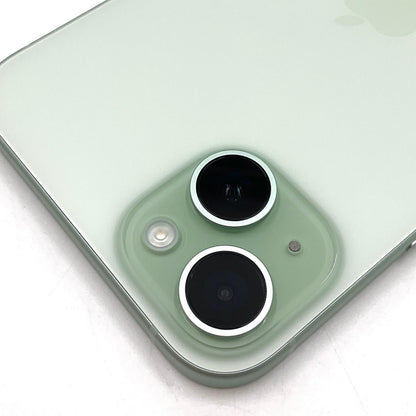 【全額返金保証】【最速発送】Apple iPhone iPhone 15 Plus 128GB グリーン SIMフリー 白ロム 超美品 動作確認済 100%