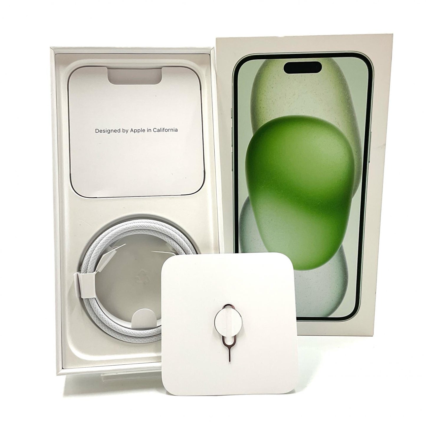 【全額返金保証】【最速発送】Apple iPhone iPhone 15 Plus 128GB グリーン SIMフリー 白ロム 超美品 動作確認済 100%
