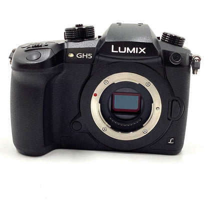 【全額返金保証】【最速発送】Panasonic デジタル一眼 LUMIX DC-GH5 ボディ ブラック 動作確認済