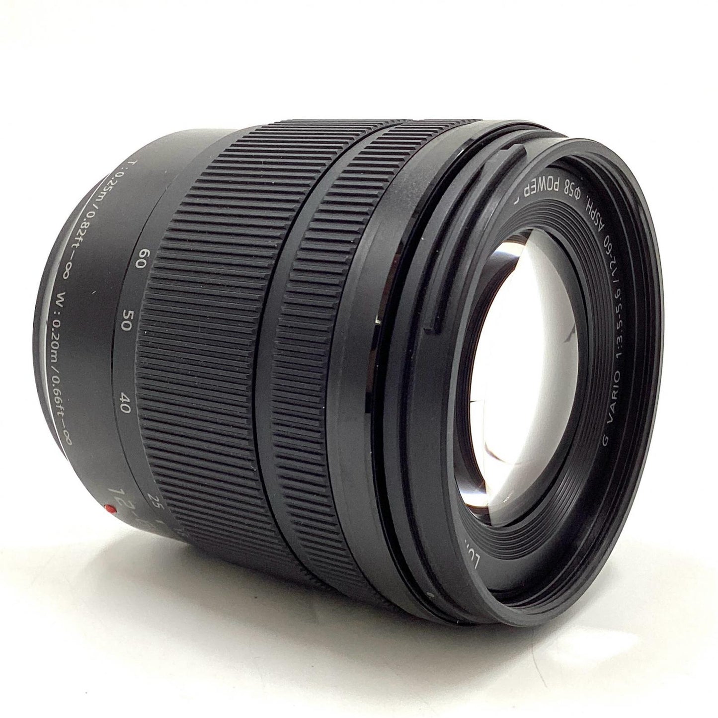【全額返金保証】【最速発送】Panasonic LUMIX G VARIO 12-60mm/F3.5-5.6 ASPH./POWER O.I.S. H-FS12060 超美品 動作確認済