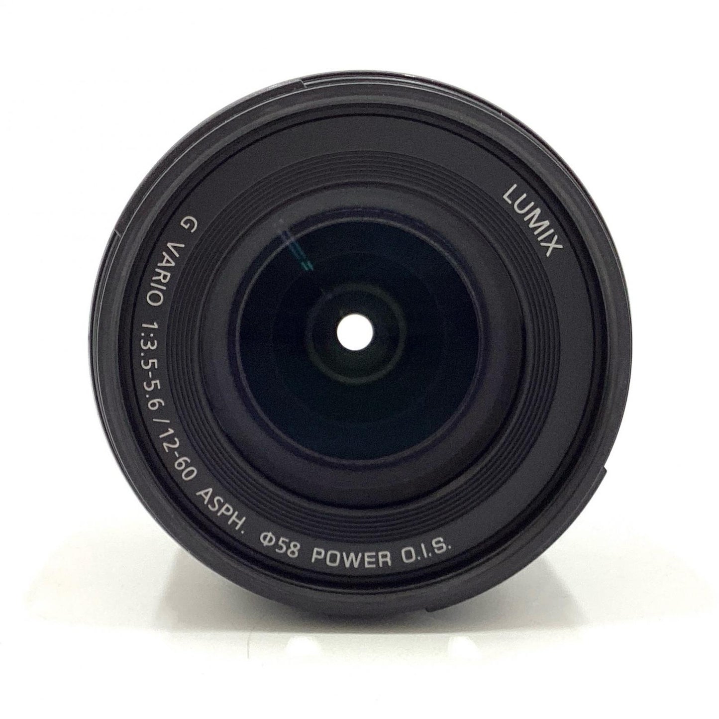 【全額返金保証】【最速発送】Panasonic LUMIX G VARIO 12-60mm/F3.5-5.6 ASPH./POWER O.I.S. H-FS12060 超美品 動作確認済