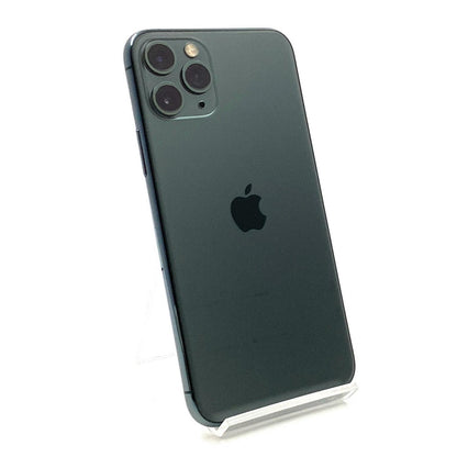 【全額返金保証】【最速発送】Apple iPhone iPhone Pro 11 Pro 256GB ミッドナイトグリーン docomo 白ロム 動作確認済 80%