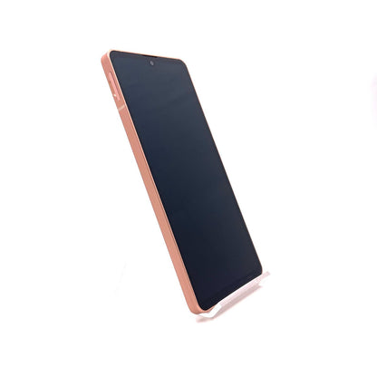 【全額返金保証】【最速発送】SHARP AQUOS sense6 64GB ライトカッパー au SIMフリー SHG05 白ロム 動作確認済