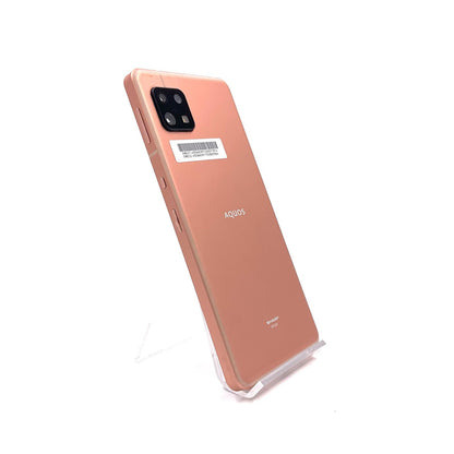 【全額返金保証】【最速発送】SHARP AQUOS sense6 64GB ライトカッパー au SIMフリー SHG05 白ロム 動作確認済