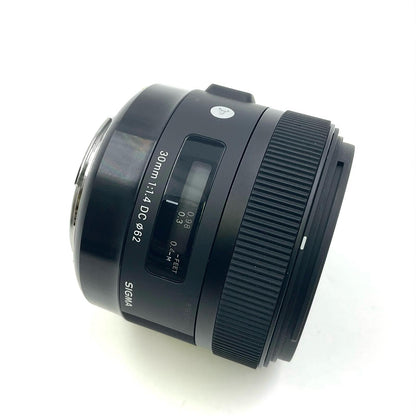 【全額返金保証】【最速発送】SIGMA 30mm F1.4 DC HSM 美品 動作確認済