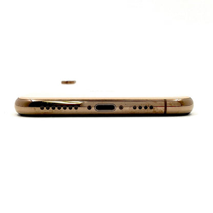 【全額返金保証】【最速発送】Apple iPhone iPhone XS Max 64GB ゴールド Softbank 白ロム 動作確認済 77%
