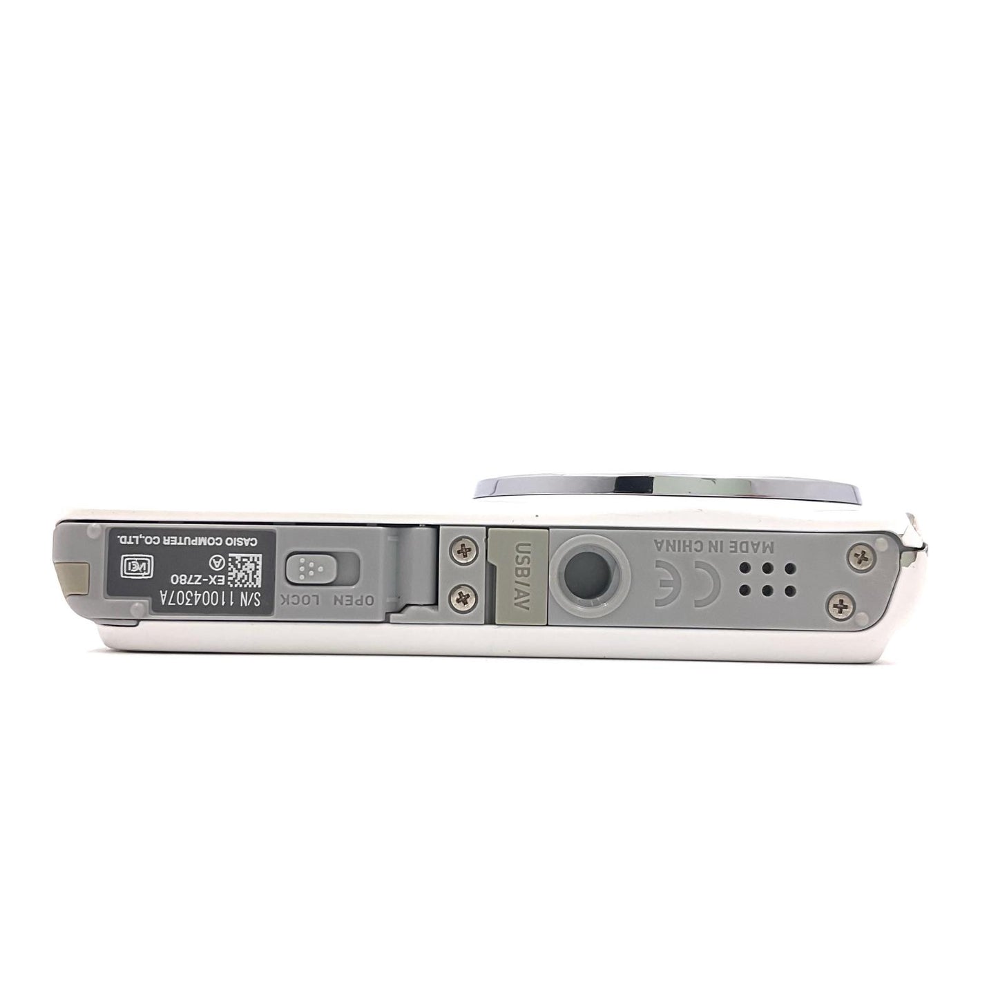 【全額返金保証】【最速発送】CASIO コンパクトデジタルカメラ EXILIM EX-Z780 [ホワイト] 動作確認済