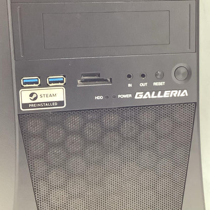 【最速発送】ドスパラ GALLERIA XF KT63/B365 Intel(R) Core(TM) i7-9700K CPU @ 3.60GHz 16GB M.2 SSD 512GB HDD NVIDIA GeForce RTX 2070 SUPER【難有】