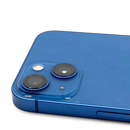 【全額返金保証】【最速発送】Apple iPhone iPhone 13 128GB ブルー SIMフリー 白ロム 動作確認済 85%