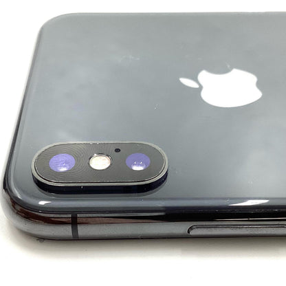 【最速発送】Apple iPhone iPhone X 64GB スペースグレイ 白ロム【難有】 100%