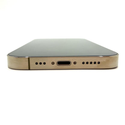 【全額返金保証】【最速発送】Apple iPhone iPhone 14 Pro 128GB ゴールド SIMフリー 白ロム 動作確認済 86%