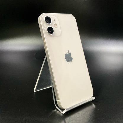 【全額返金保証】【最速発送】Apple iPhone iPhone 12 mini 256GB ホワイト au 白ロム 動作確認済 82%