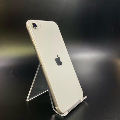 【全額返金保証】【最速発送】Apple iPhone iPhone SE（第3世代） 256GB スターライト SIMフリー 白ロム 動作確認済 86%