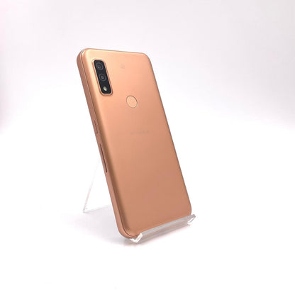 【全額返金保証】【最速発送】富士通 arrows We 64GB ローズゴールド au SIMフリー FCG01 白ロム 超美品 動作確認済