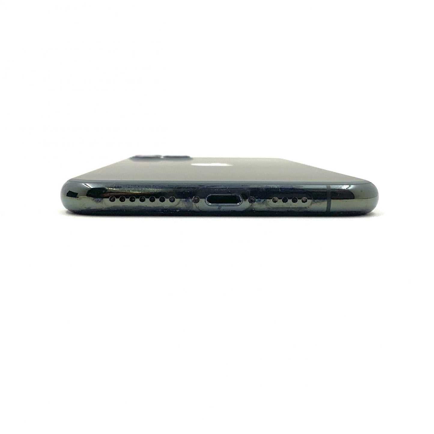 【全額返金保証】【最速発送】Apple iPhone iPhone 11 Pro Max 256GB ミッドナイトグリーン au 白ロム 動作確認済 79%