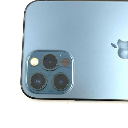 【全額返金保証】【最速発送】Apple iPhone iPhone 12 Pro 256GB パシフィックブルー docomo SIMフリー 白ロム 動作確認済 76%
