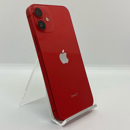 【全額返金保証】【最速発送】Apple iPhone iPhone 12 mini 64GB (PRODUCT)RED 楽天モバイル SIMフリー 白ロム 動作確認済 95%