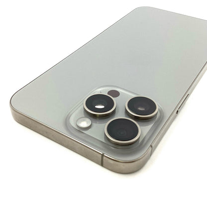 【全額返金保証】【最速発送】Apple iPhone iPhone 15 Pro Max 256GB ナチュラルチタニウム SIMフリー 白ロム 動作確認済 84%