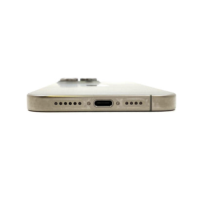 【全額返金保証】【最速発送】Apple iPhone iPhone 15 Pro Max 256GB ナチュラルチタニウム SIMフリー 白ロム 動作確認済 84%