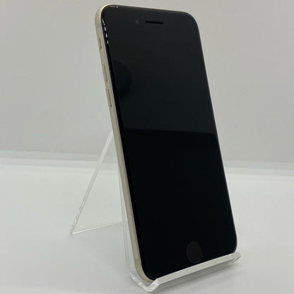 【全額返金保証】【最速発送】Apple iPhone iPhone SE（第3世代） 64GB スターライト docomo 白ロム 動作確認済 86%