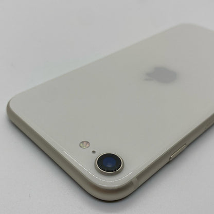【全額返金保証】【最速発送】Apple iPhone iPhone SE（第3世代） 64GB スターライト docomo 白ロム 動作確認済 86%