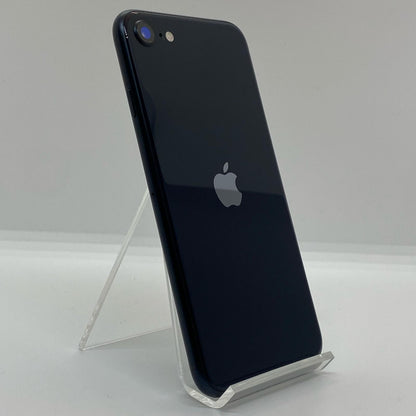 【全額返金保証】【最速発送】Apple iPhone iPhone SE（第3世代） 64GB ミッドナイト docomo 白ロム 動作確認済 86%