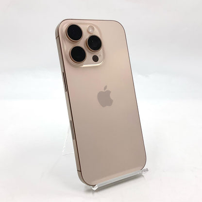 【全額返金保証】【最速発送】Apple iPhone iPhone 16 Pro 256GB デザートチタニウム SIMフリー 白ロム 超美品 動作確認済 100%