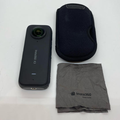 【全額返金保証】【最速発送】Insta360 Insta360 X3 [ブラック] 美品 動作確認済