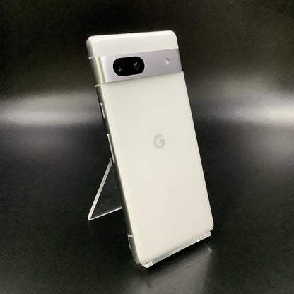 【全額返金保証】【最速発送】Google Pixel 7a 128GB Snow SIMフリー G82U8 白ロム 超美品 動作確認済
