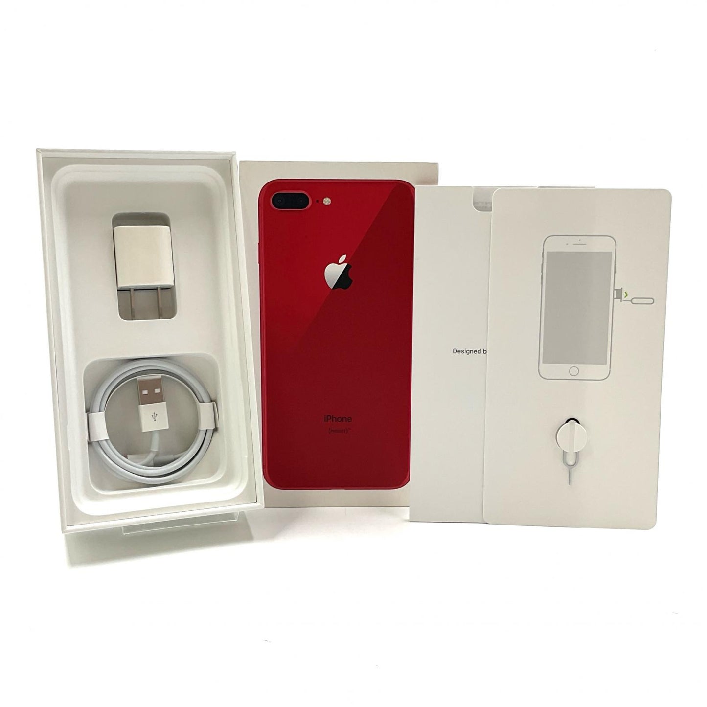 【全額返金保証】【最速発送】Apple iPhone iPhone 8 Plus 64GB (PRODUCT)RED au 白ロム 動作確認済 83%