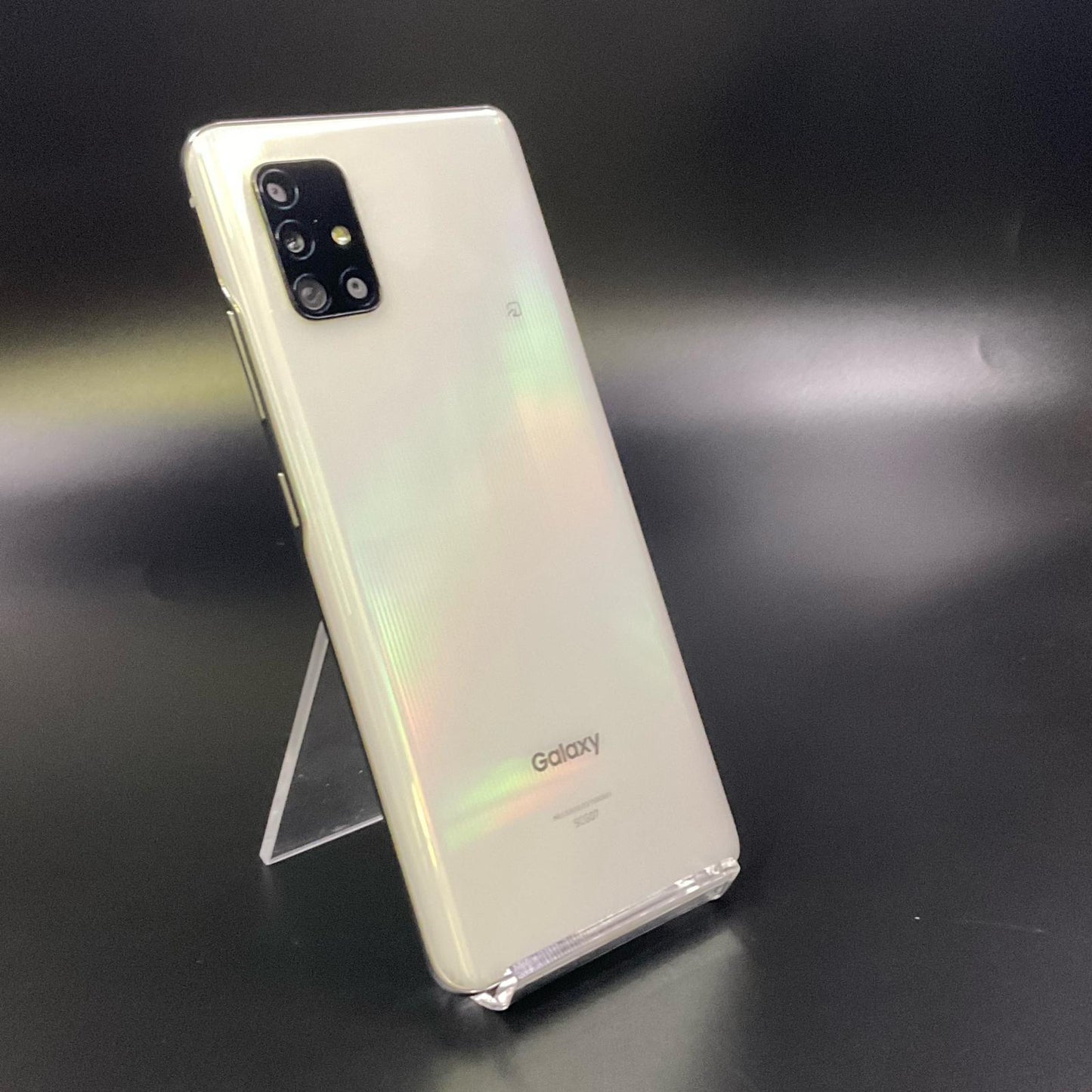 【最速発送】SAMSUNG Galaxy A51 5G 128GB プリズム ブリックス ホワイト au SCG07 白ロム【難有】