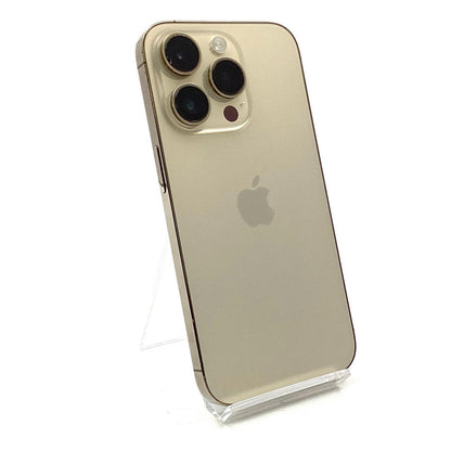 【全額返金保証】【最速発送】Apple iPhone iPhone 14 Pro 256GB ゴールド docomo 動作確認済 81%