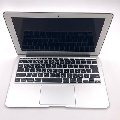 【全額返金保証】【最速発送】Apple MacBook Air 11インチ 2014 1.7 GHz デュアルコア Intel Core i5 4GB SSD 128GB シルバー 動作確認済