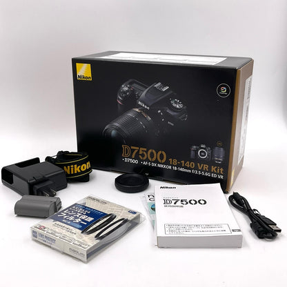 【全額返金保証】【最速発送】Nikon デジタル一眼 D7500 ボディ ブラック 動作確認済