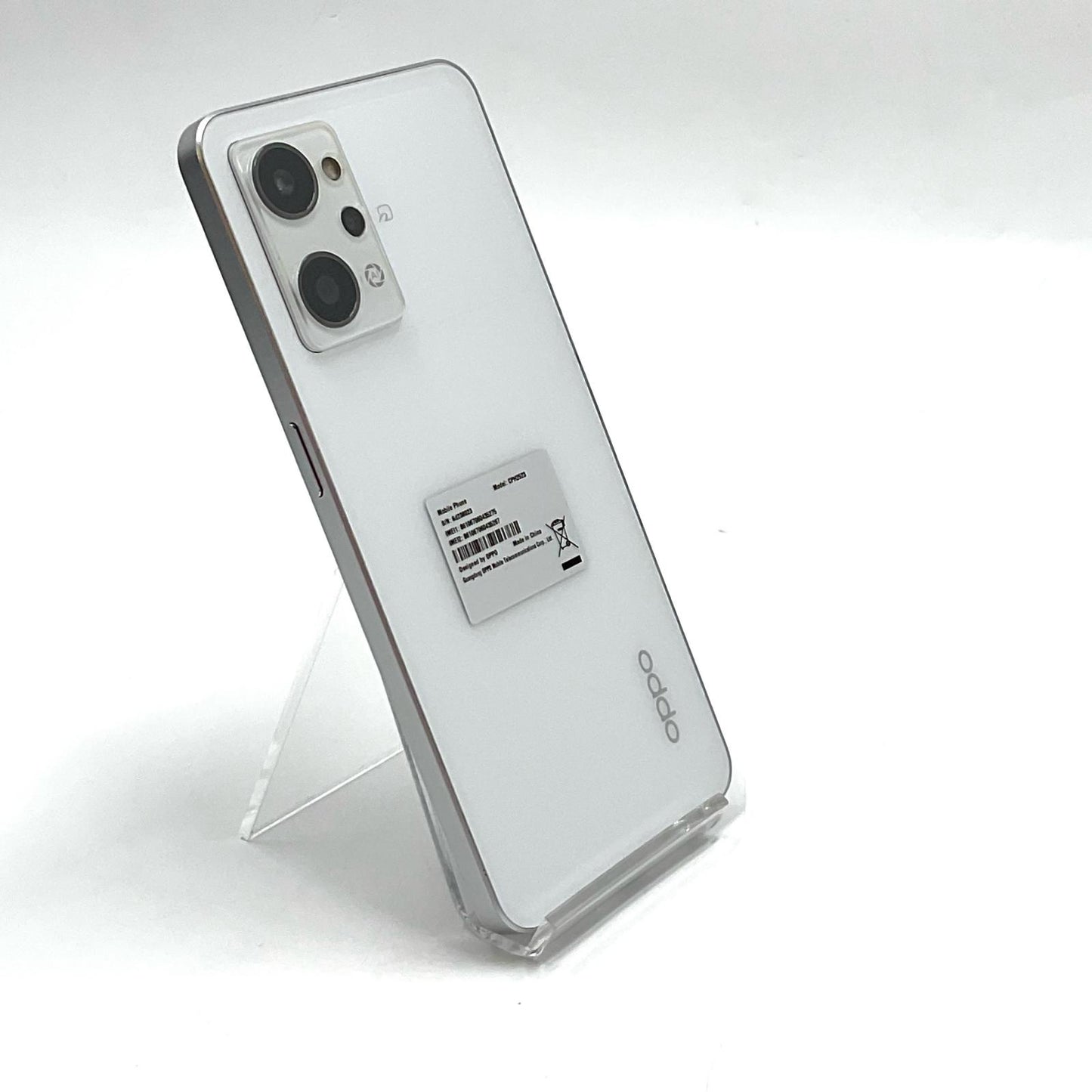 【全額返金保証】【最速発送】OPPO Reno 9A 128GB ムーンホワイト SIMフリー CPH2523 白ロム 美品 動作確認済