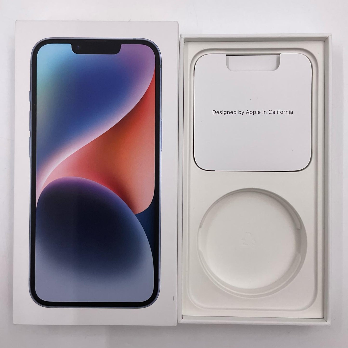 【全額返金保証】【最速発送】Apple iPhone iPhone 14 128GB ブルー SIMフリー 白ロム 動作確認済 86%