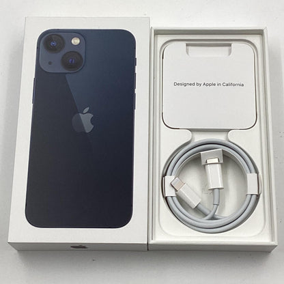 【全額返金保証】【最速発送】Apple iPhone iPhone 13 mini 256GB ミッドナイト SIMフリー 白ロム 動作確認済 77%