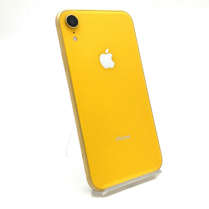 【最速発送】Apple iPhone iPhone XR 256GB イエロー docomo 白ロム【難有】 86%