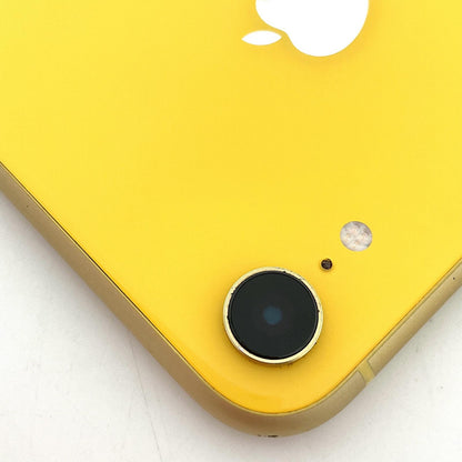 【最速発送】Apple iPhone iPhone XR 256GB イエロー docomo 白ロム【難有】 86%