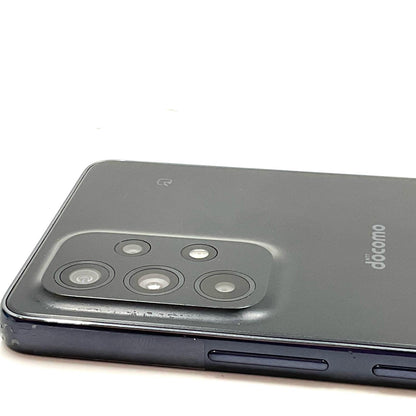 【全額返金保証】【最速発送】SAMSUNG Galaxy A53 5G 128GB ブラック docomo SC-53C 白ロム 動作確認済