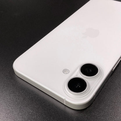 【全額返金保証】【最速発送】Apple iPhone iPhone 16 Plus 128GB ホワイト SIMフリー 白ロム 超美品 動作確認済 91%