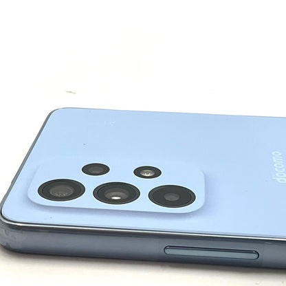 【全額返金保証】【最速発送】SAMSUNG Galaxy A53 5G ブルー docomo SC-53C 白ロム 超美品 動作確認済