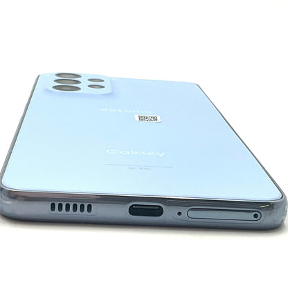 【全額返金保証】【最速発送】SAMSUNG Galaxy A53 5G ブルー docomo SC-53C 白ロム 超美品 動作確認済