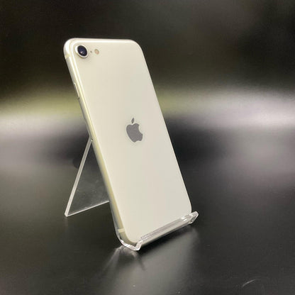 【全額返金保証】【最速発送】Apple iPhone iPhone SE（第2世代） 128GB ホワイト au 白ロム 動作確認済 79%