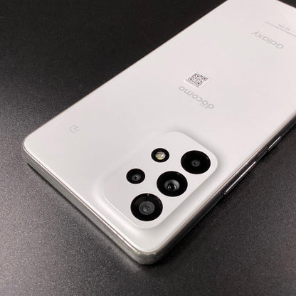 【全額返金保証】【最速発送】SAMSUNG Galaxy A53 5G ホワイト docomo SC-53C 白ロム 超美品 動作確認済
