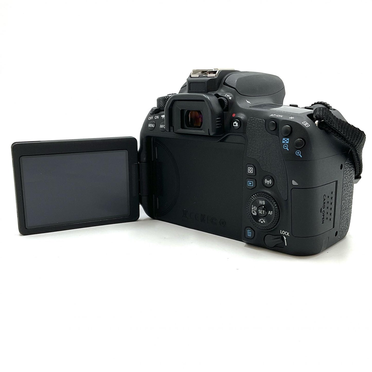 【全額返金保証】【最速発送】Canon デジタル一眼 EOS 9000D ボディ ブラック 美品 動作確認済