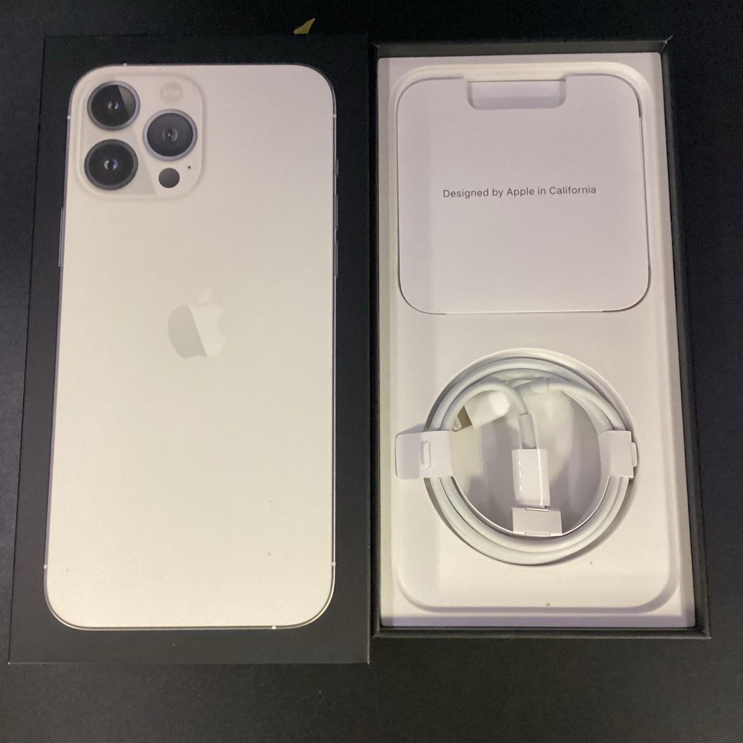 【全額返金保証】【最速発送】Apple iPhone iPhone 13 Pro Max 1TB シルバー docomo SIMフリー 白ロム 美品 動作確認済 86%