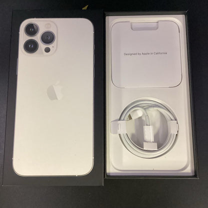 【全額返金保証】【最速発送】Apple iPhone iPhone 13 Pro Max 1TB シルバー docomo SIMフリー 白ロム 美品 動作確認済 86%