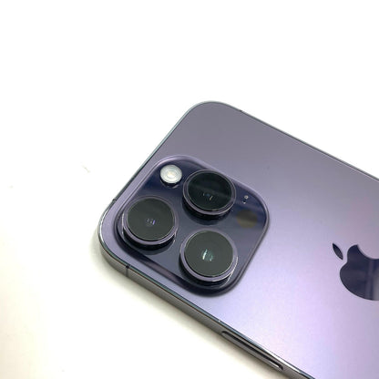 【全額返金保証】【最速発送】Apple iPhone iPhone 14 Pro 256GB ディープパープル SIMフリー 白ロム 動作確認済 78%